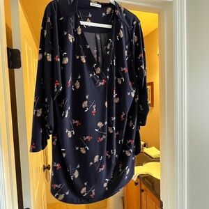 BEACON Patty Roll Tab Knit Top